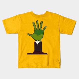 the zombie hand Kids T-Shirt